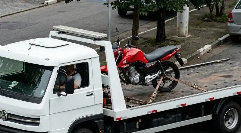 Reboque de moto em São Gonçalo – guincho especializado para motocicletas
